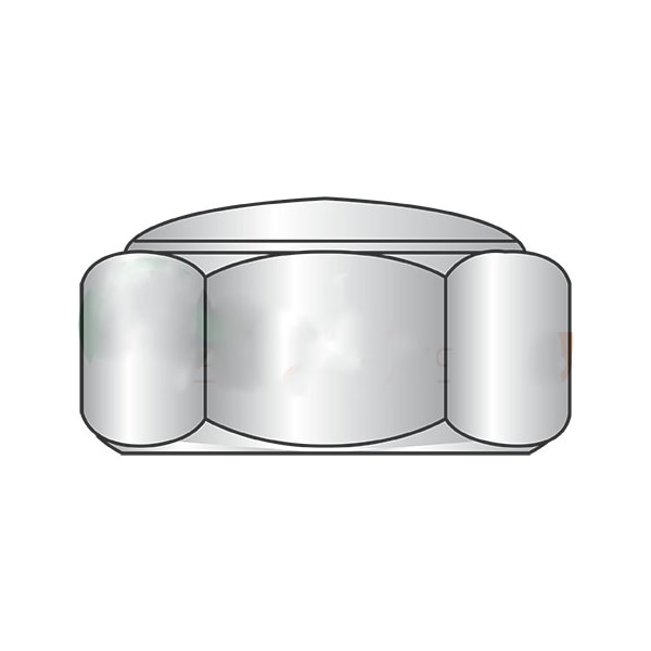 Newport Fasteners Flattened Head Acorn Nut, M3-0.50, Stainless Steel, 5 mm H, 2000 PK 591776 - main